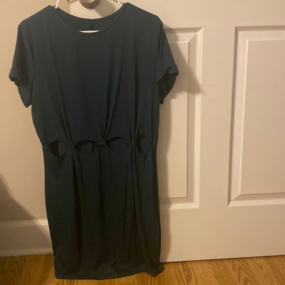 Mini Cut Out Dress - Picture 1 of 4